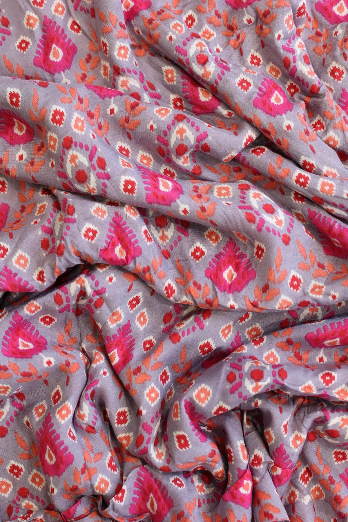 Fabrics - Rayon Handblock fabric kurti offer sale