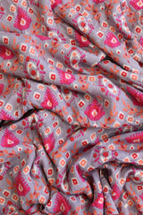 Fabrics - Rayon Handblock fabric kurti offer sale