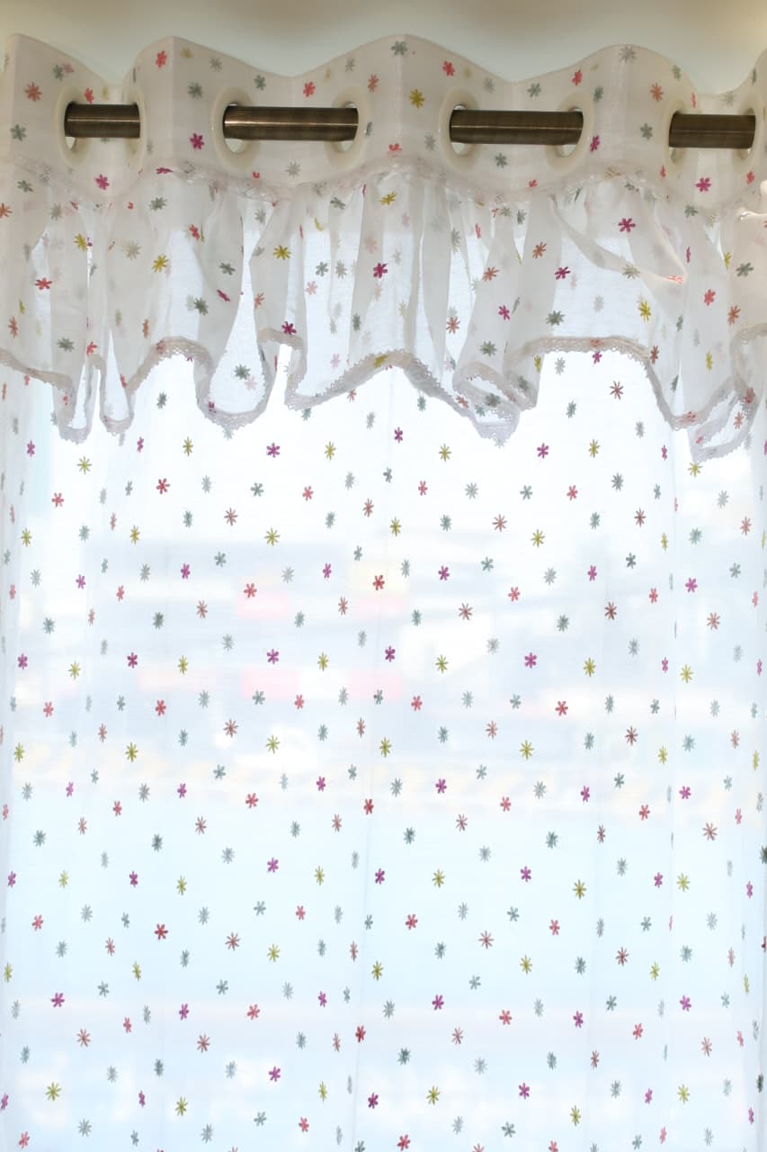 Curtains - Premium embroidery sheer curtains - Kids collection prebooking