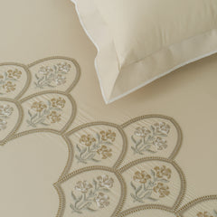 Bedsheets - King Premium machine embroidery bedsheets sansaar