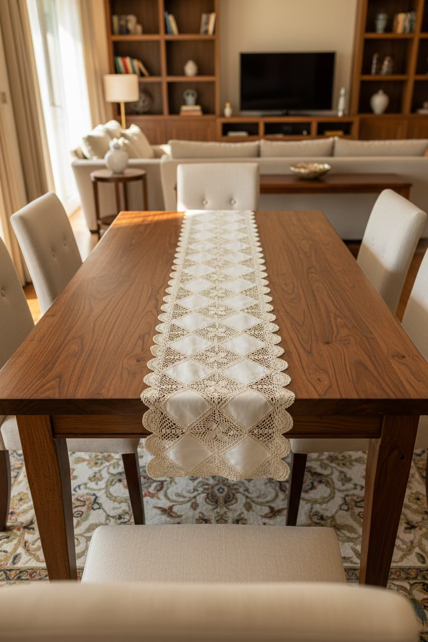Table Runners - Crochet runners 6 seater