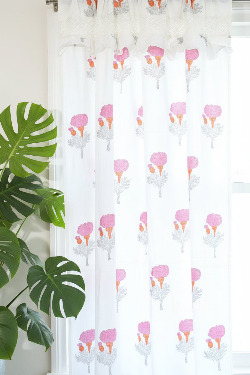 Curtains - Handblock curtains (Loop)