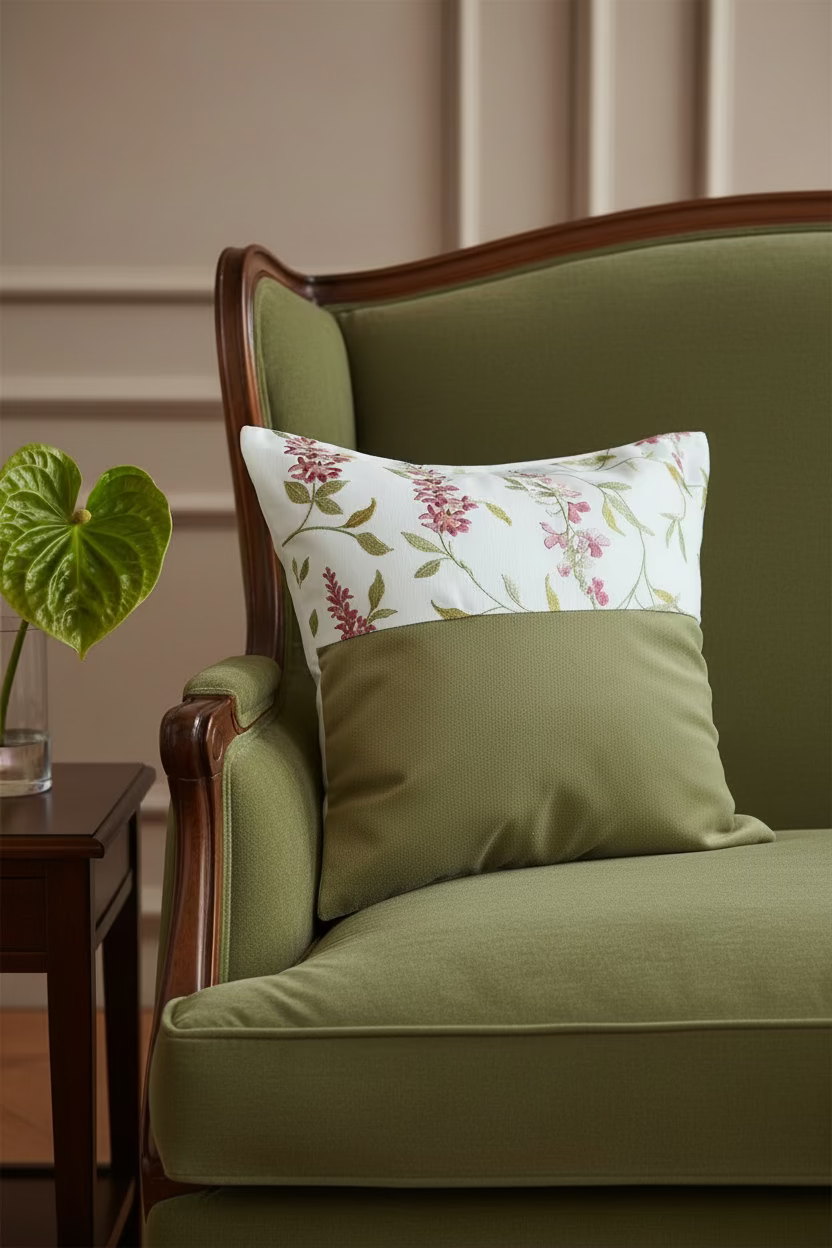 Cushion covers:Designer embroidered Cushion Easter Edition