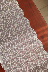 Table Runner - Net embroidery / Table centre