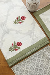 Bedsheets - Handblock queen rajwada print bedsheets