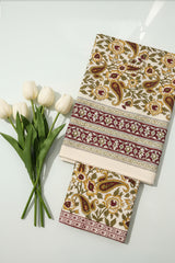 Bedsheets - Queen Mugal premium handblock cotton bedsheets