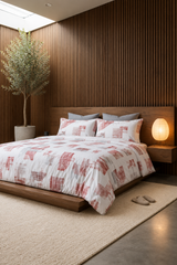 Bedsheets - King premium soft cotton bedsheet Digital Print DD (Radiance)