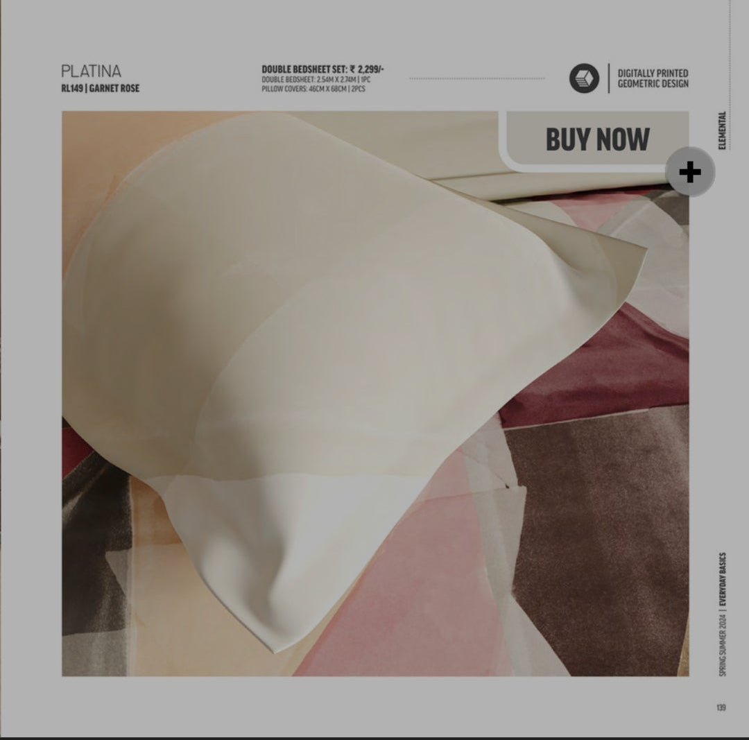 Bedsheets - Queen premium soft cotton bedsheet Digital print DD clearance sale(elem)