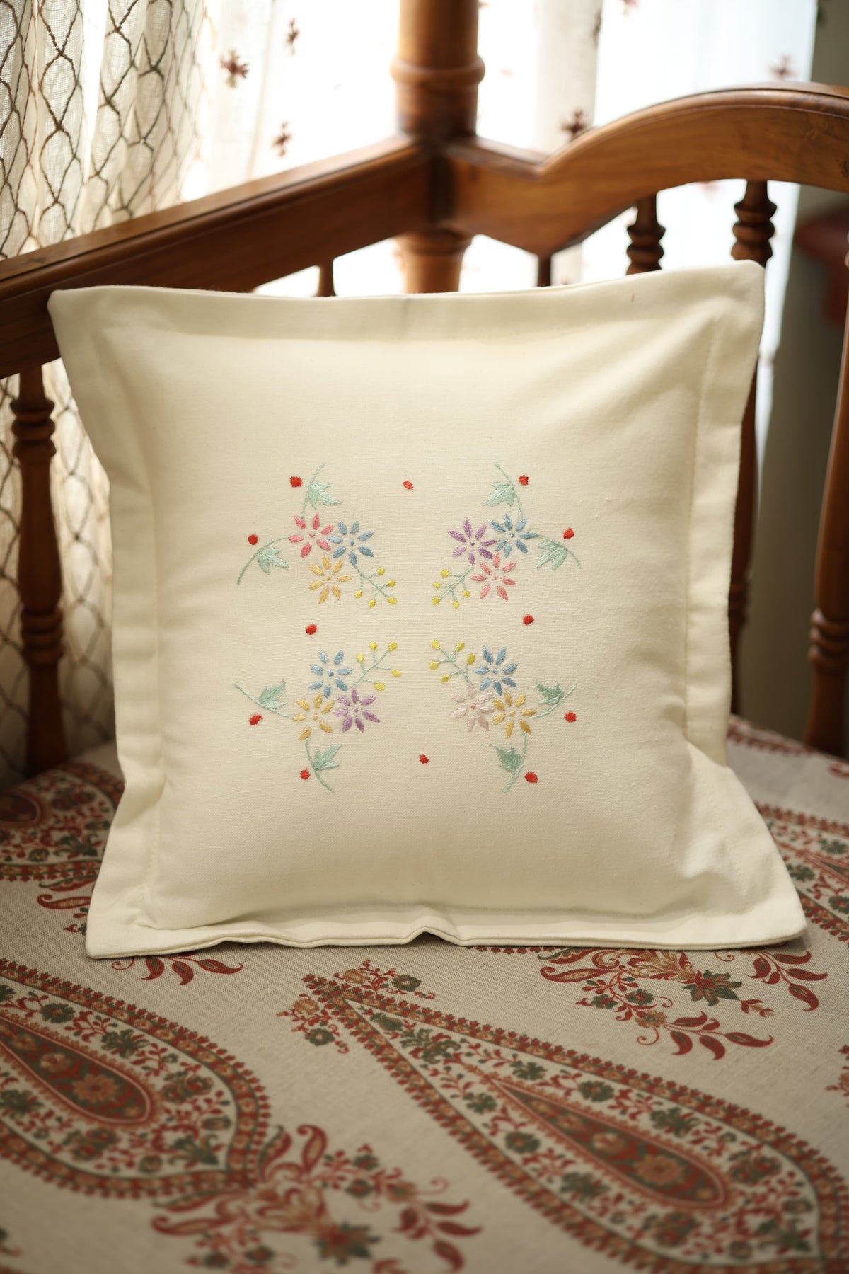 Cushion covers - embroidery 12*12 inches