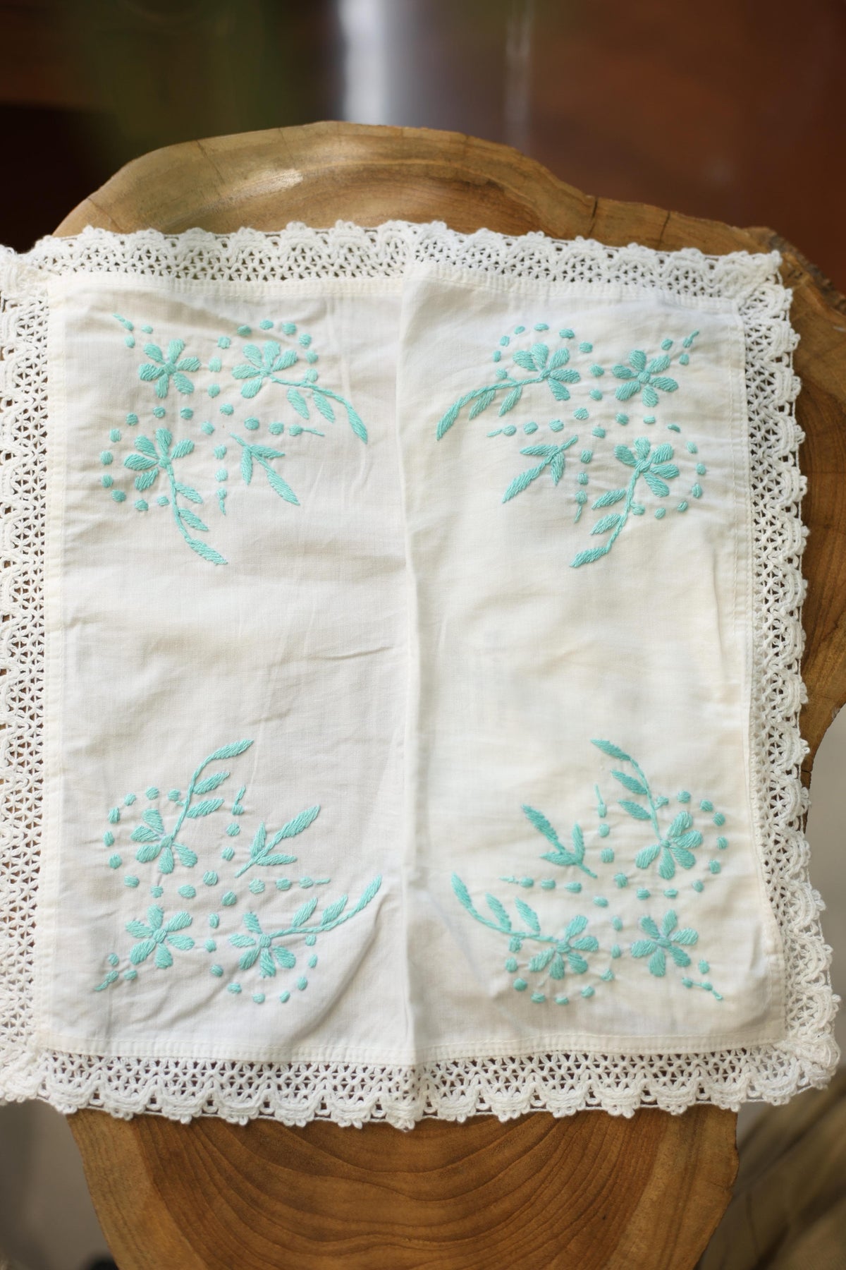 Tissue box covers-Hand embroidery