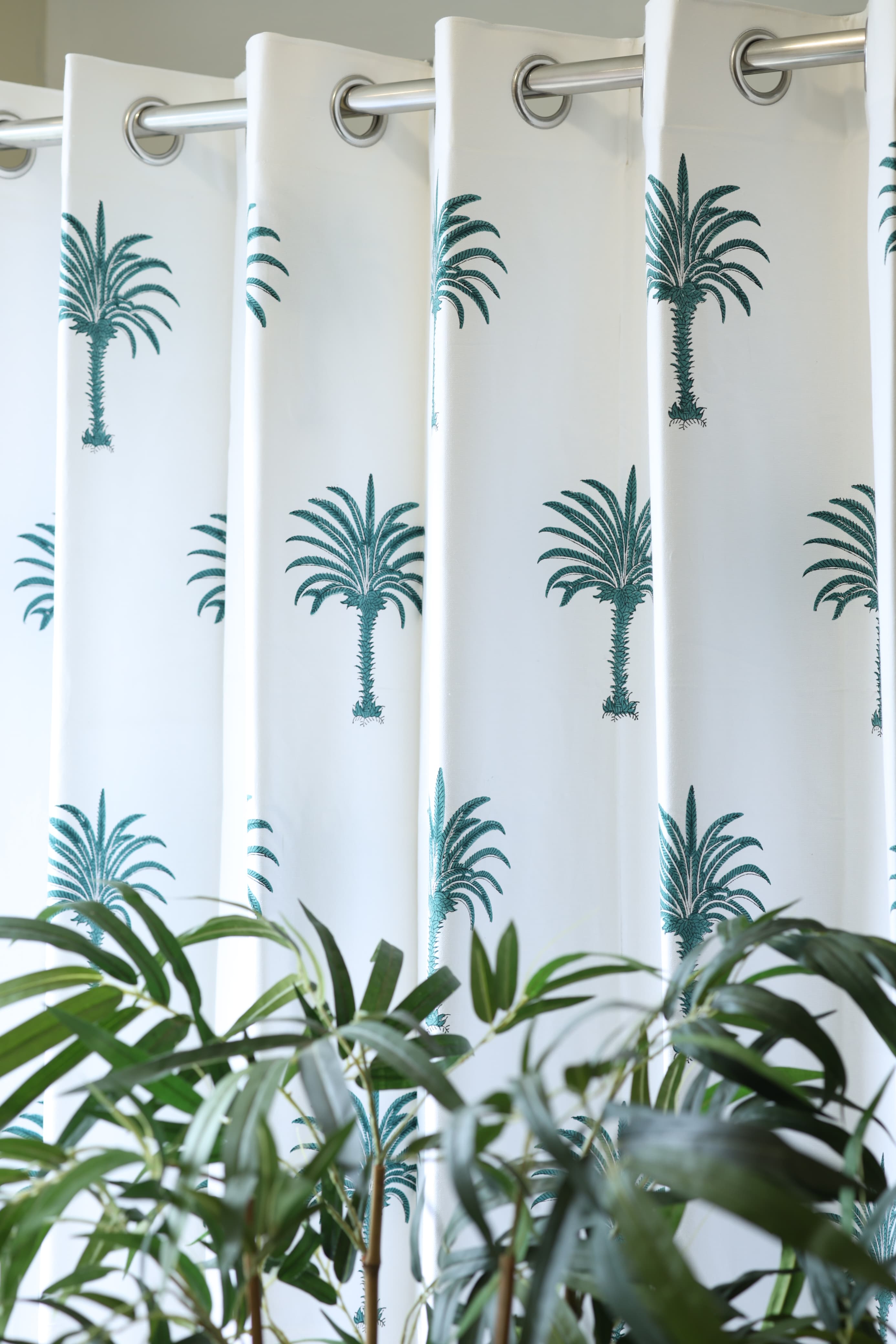 Curtains - Handblock printed curtains