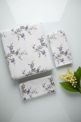 Vintana King : 𝗞𝗶𝗻𝗴 Size Soft Cotton Flannel Bedsheet Set