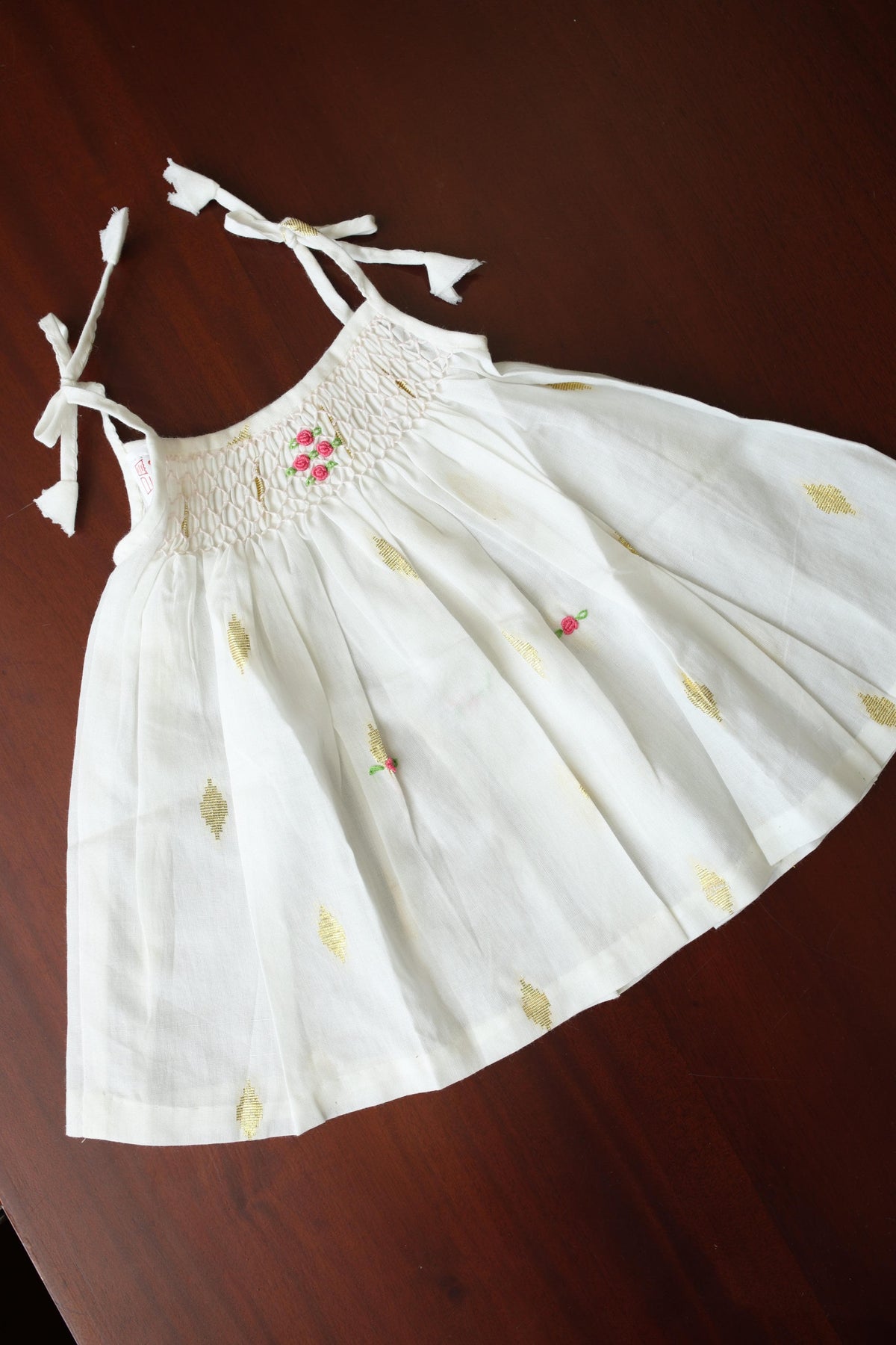 Kids smocked dress 0-3 Month