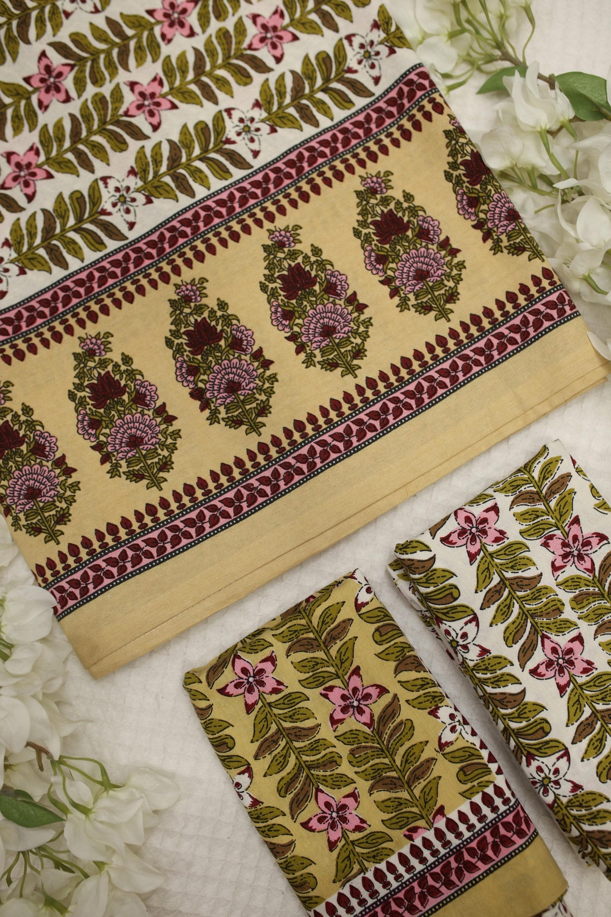 Bedsheets- Queen handblock bedsheets HBQ