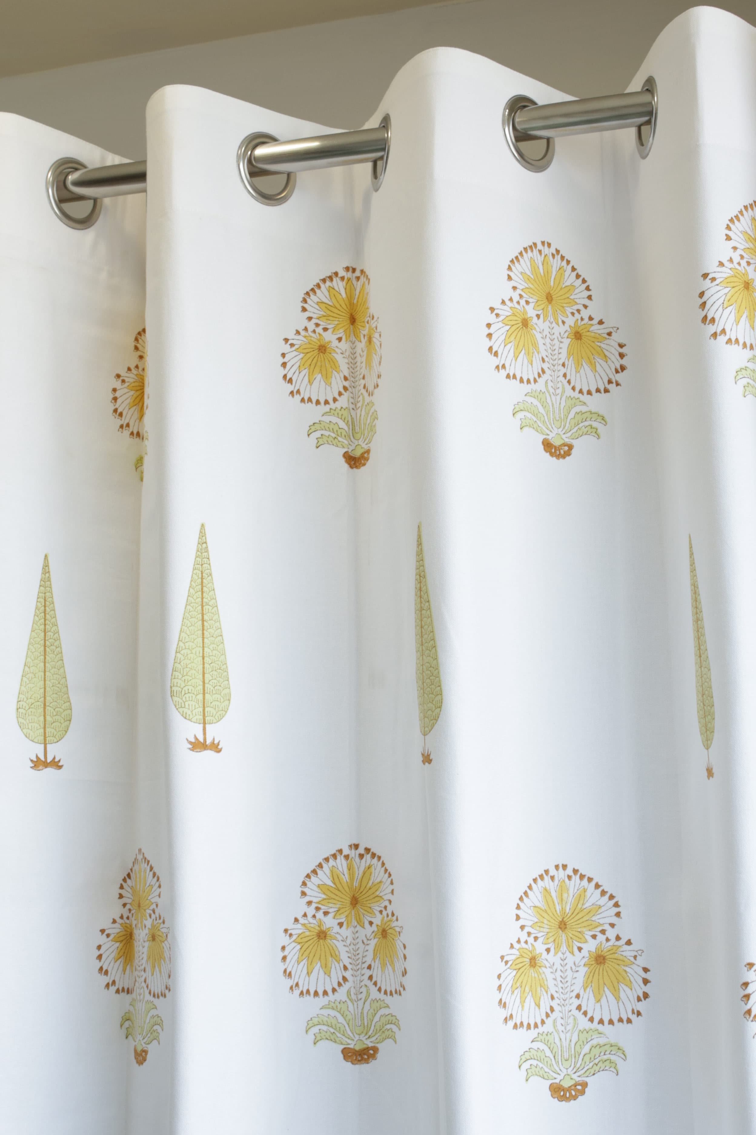 curtains-Handblock printed curtains