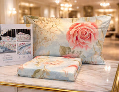 Bedsheets - Premium soft cotton digital print florique bedsheets