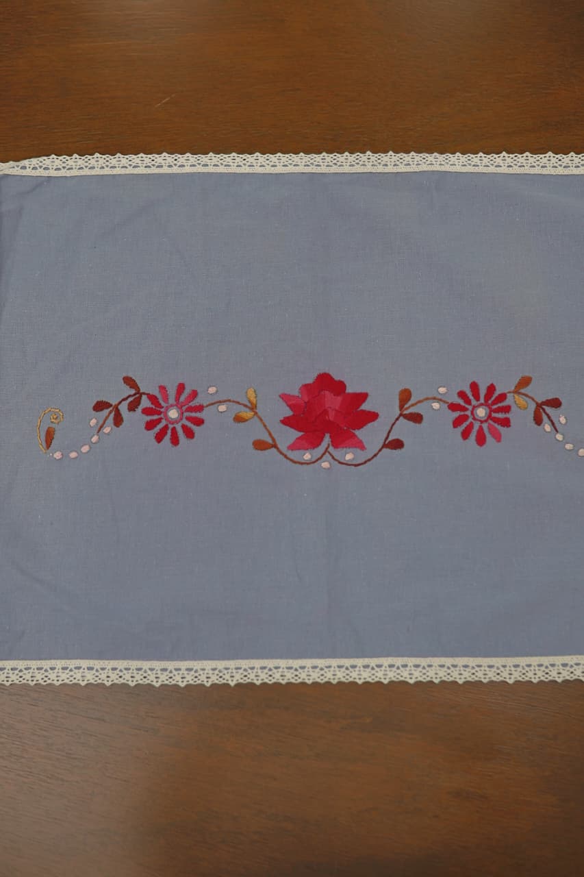 Table runners - 4 seater hand embroidered