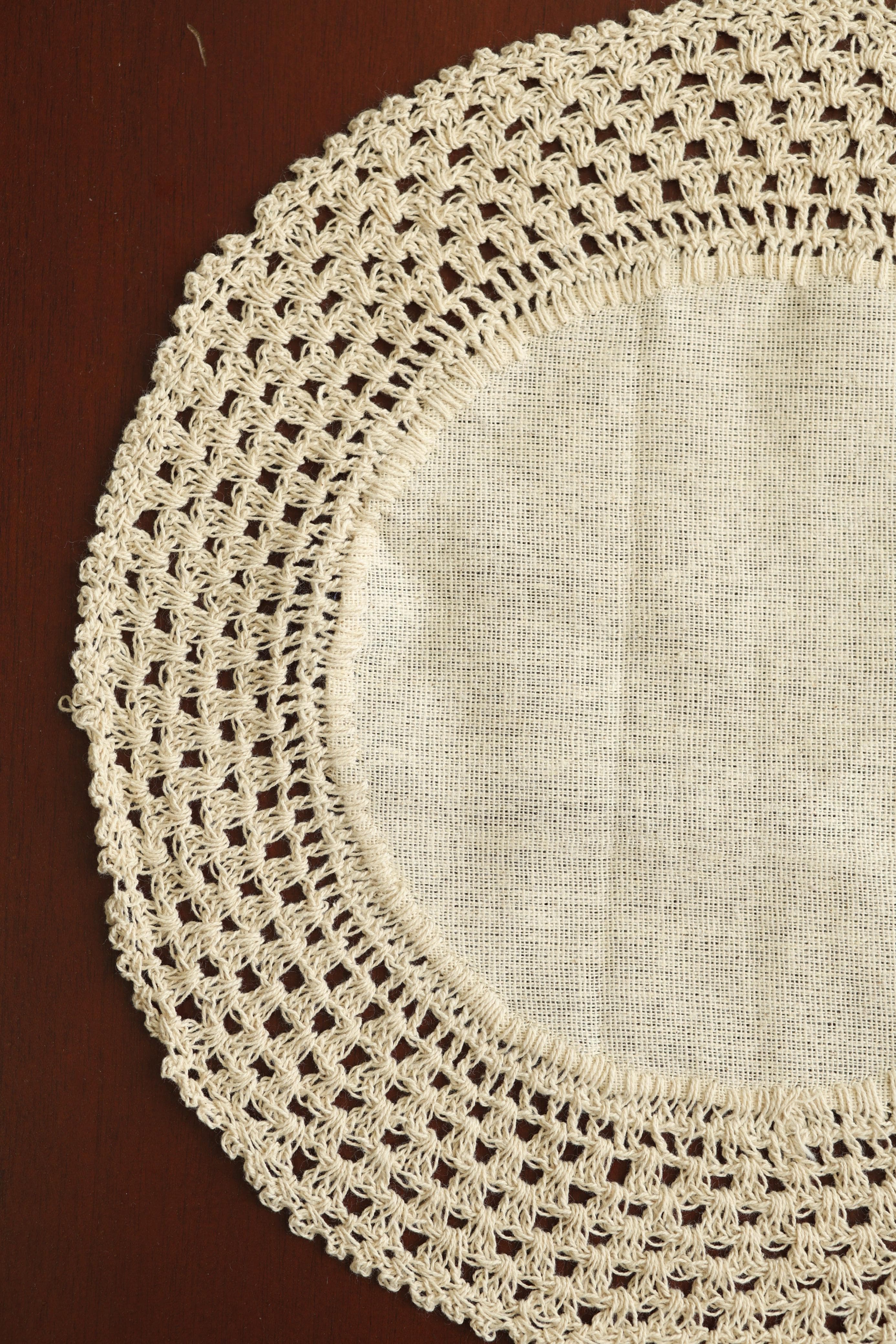 Coaster - crochet coaster 10 inches