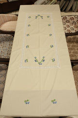 Table cloths - 8 seater cross stitch embroidered