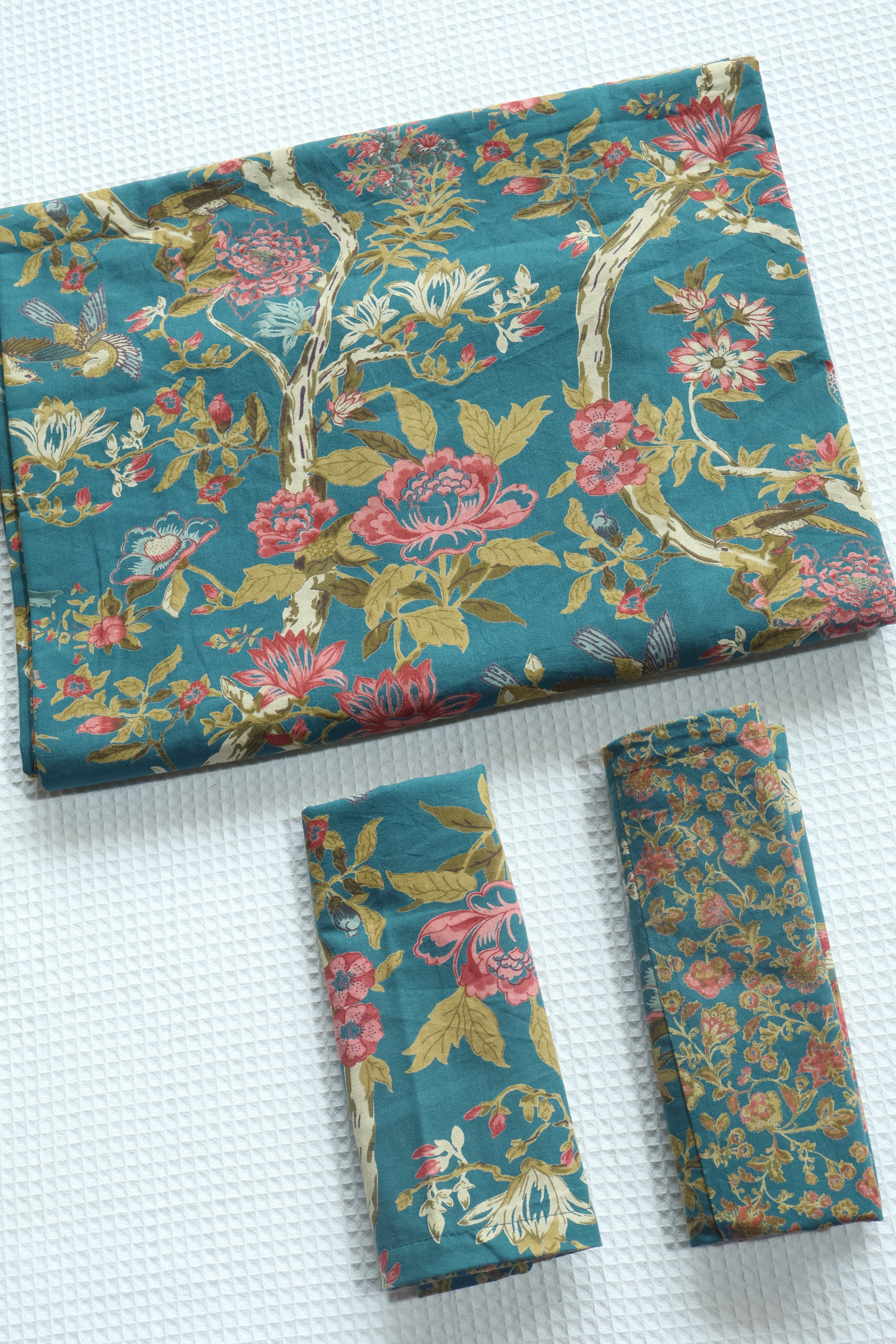 Bedsheets - King Ajrakh print bedsheets