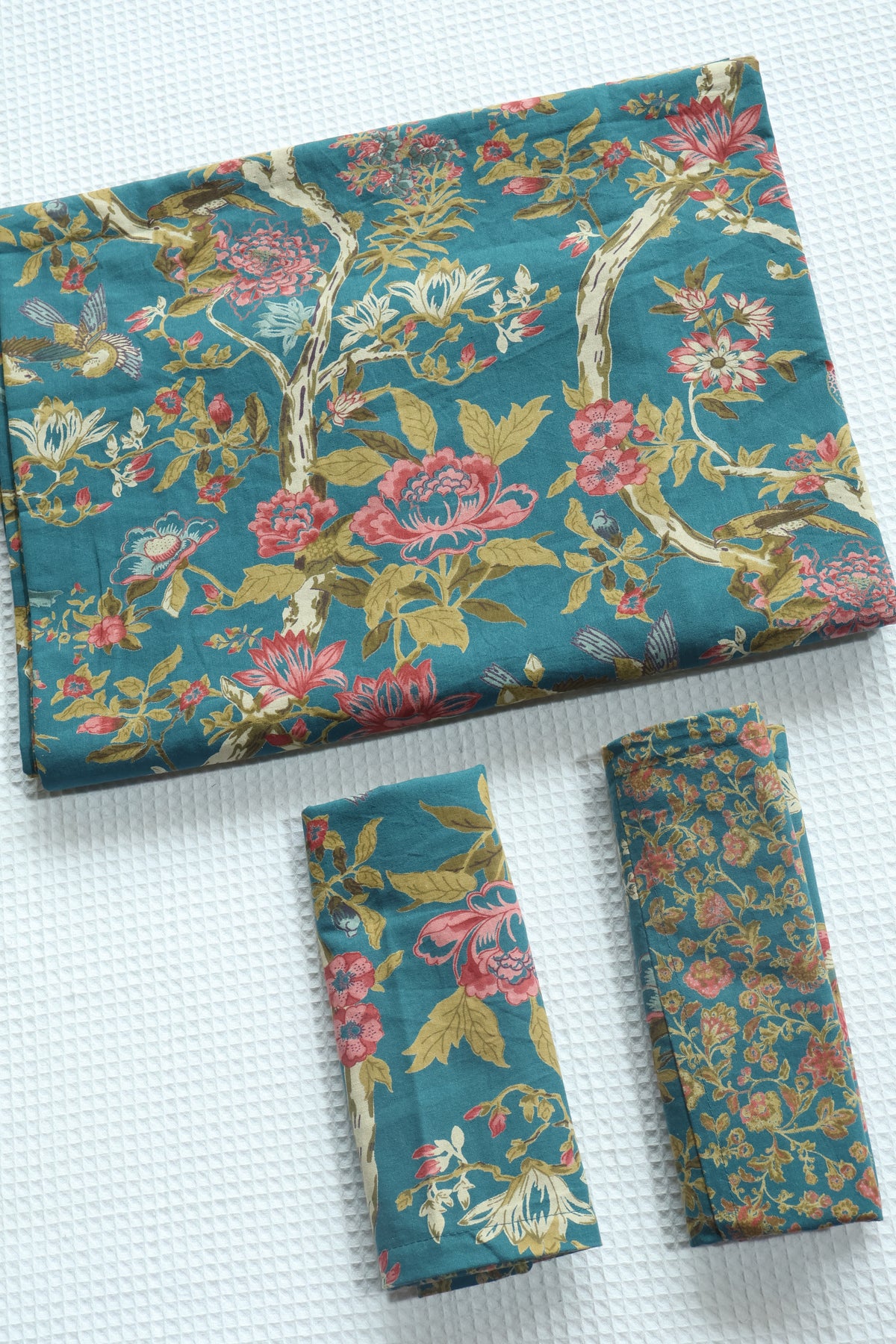 Bedsheets - King Ajrakh print bedsheets