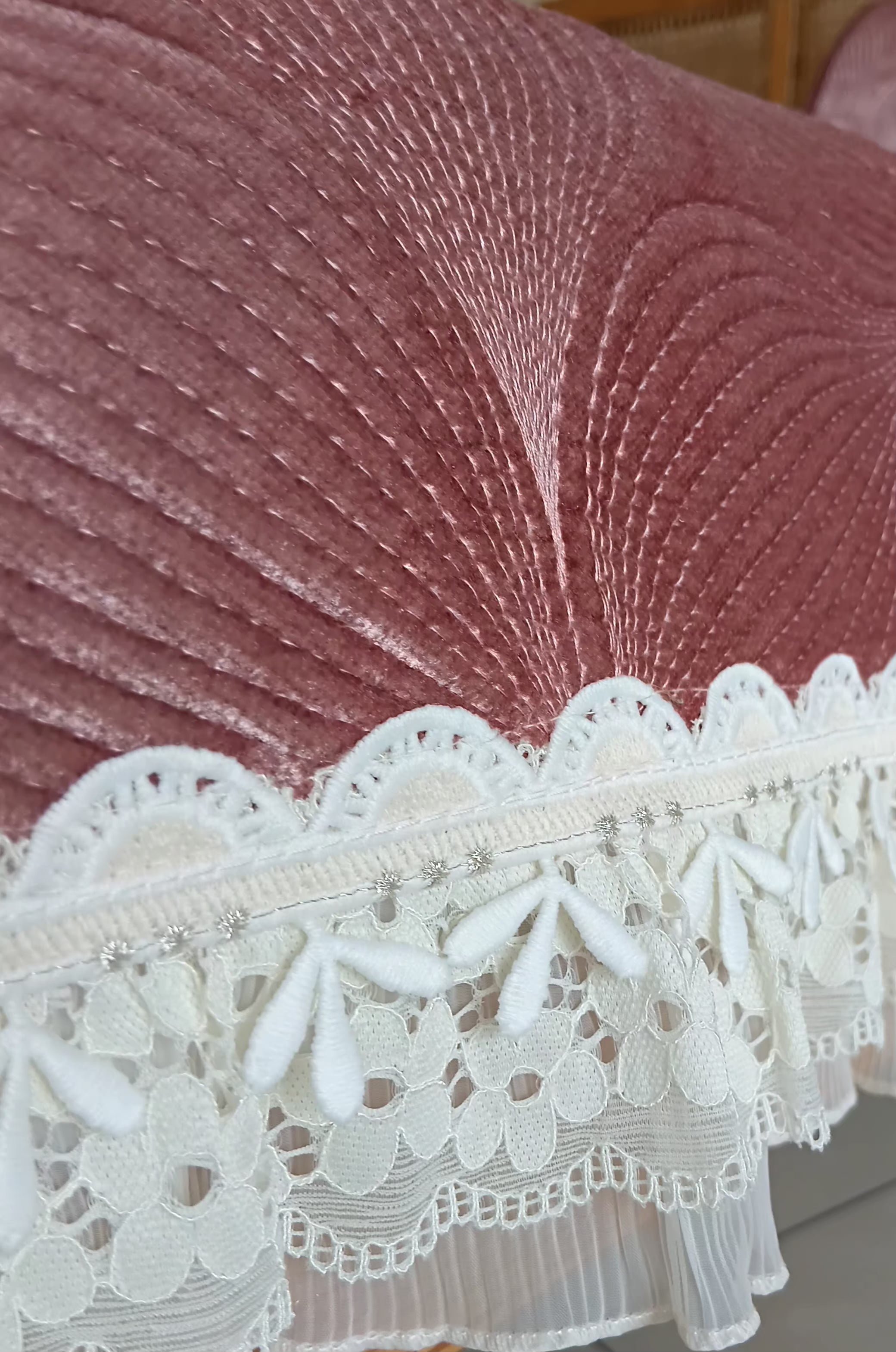 Sofa protector -  description (Colour : Rose Gold)