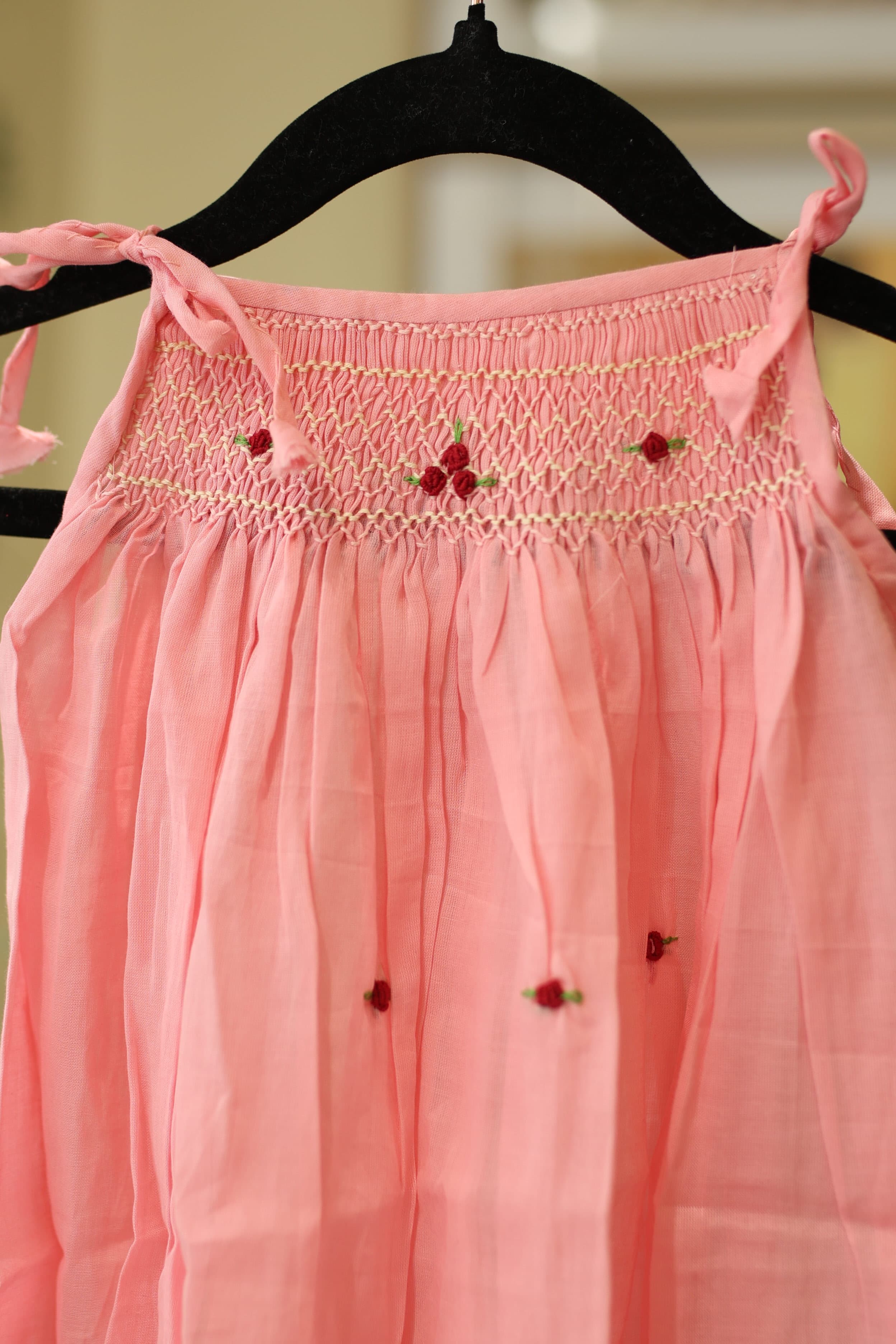 Kids smocked dress 12-18 month