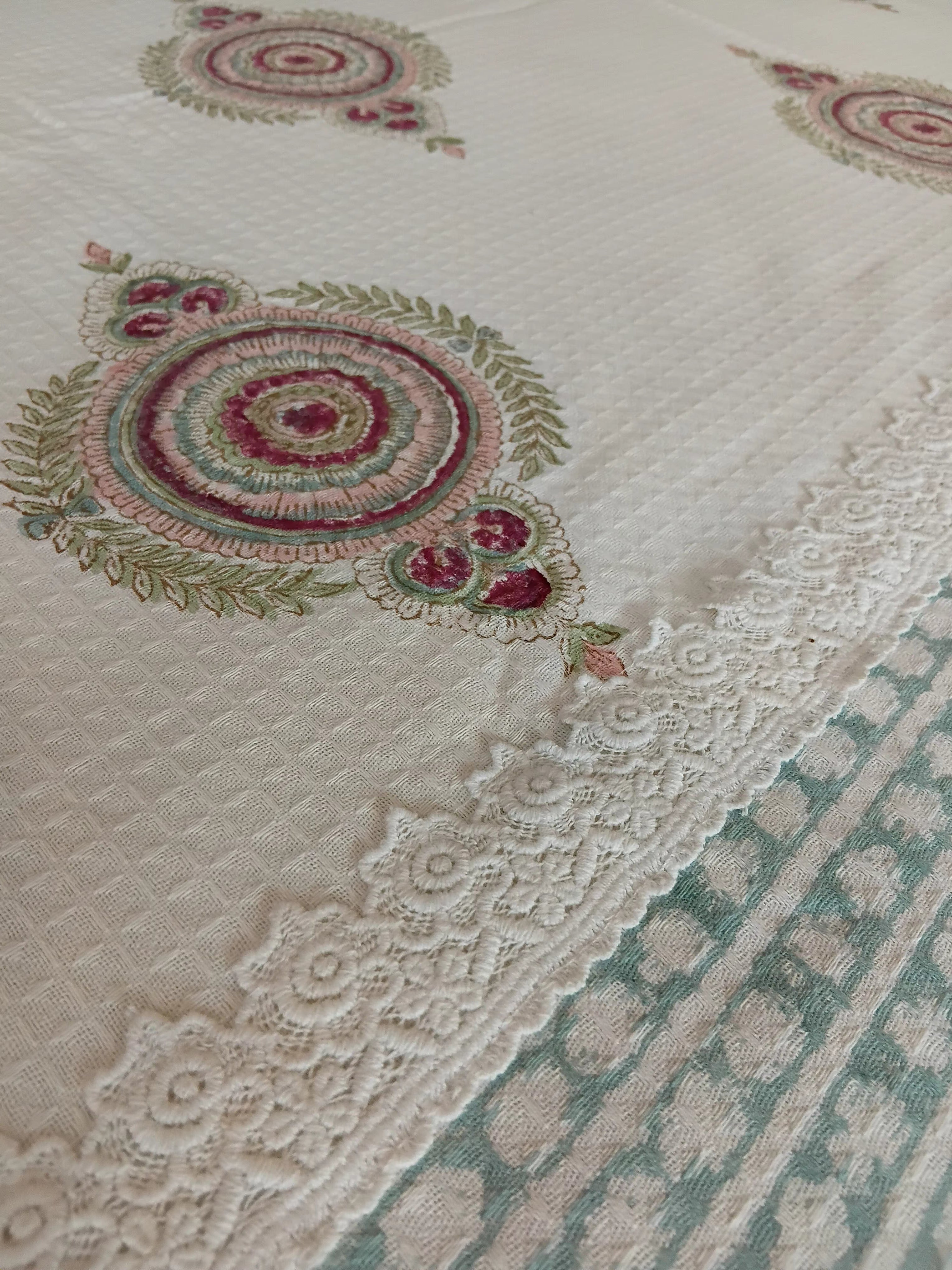 Table cloths - 8 seater (blockPrinted)