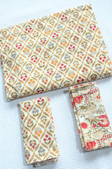 Bedsheets - King Ajrakh print bedsheets