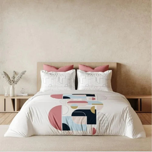 Bedsheets - Queen premium soft cotton bedsheet Digital print DD clearance sale(omeg)