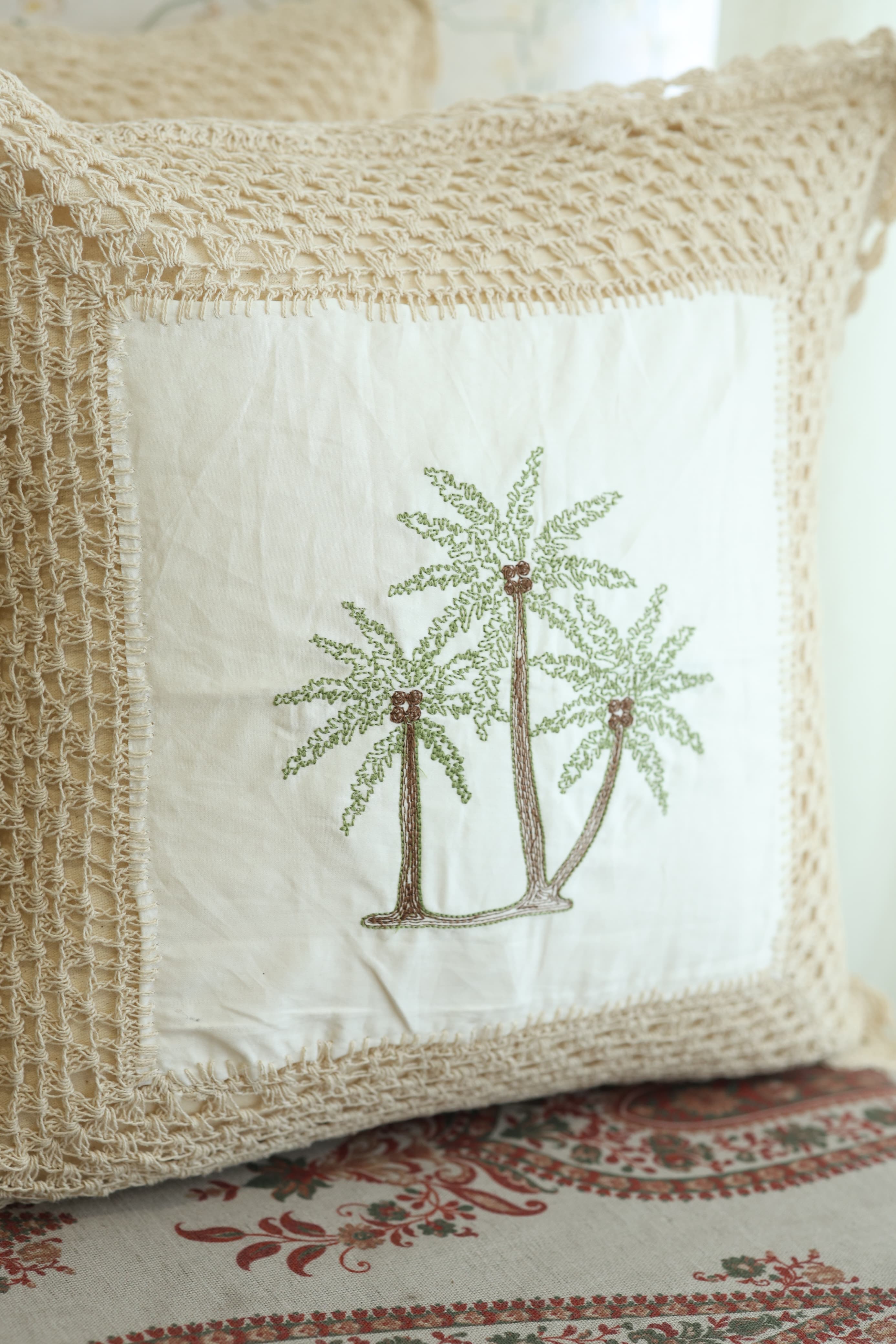 Cushion covers - crochet cushion covers