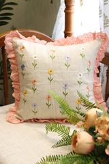 Cushion covers - Embroidery Petals