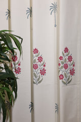 Curtains - Handblock printed curtains Diwali sale