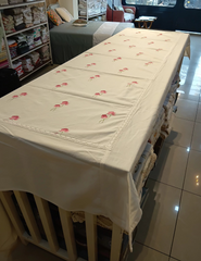 Table cloths - 8 Seater Embroidery (C