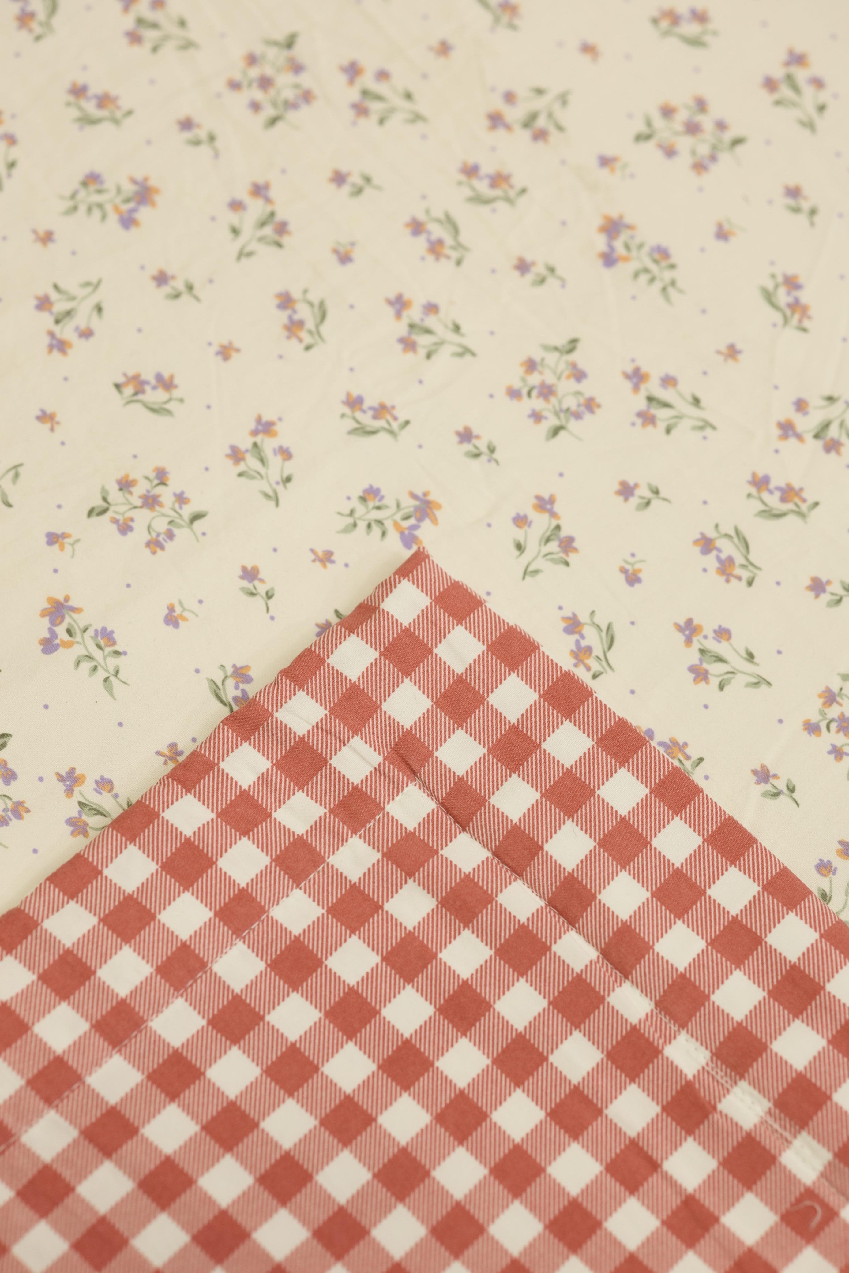Double Dohar / blanket - English Floral