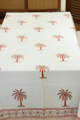 Table cloths - 8 seater Handblock printed canvas