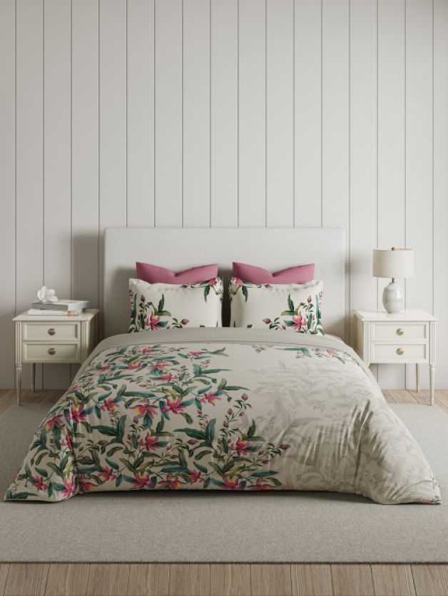 Bedsheets - Queen premium soft cotton bedsheet Digital print DD (mem)