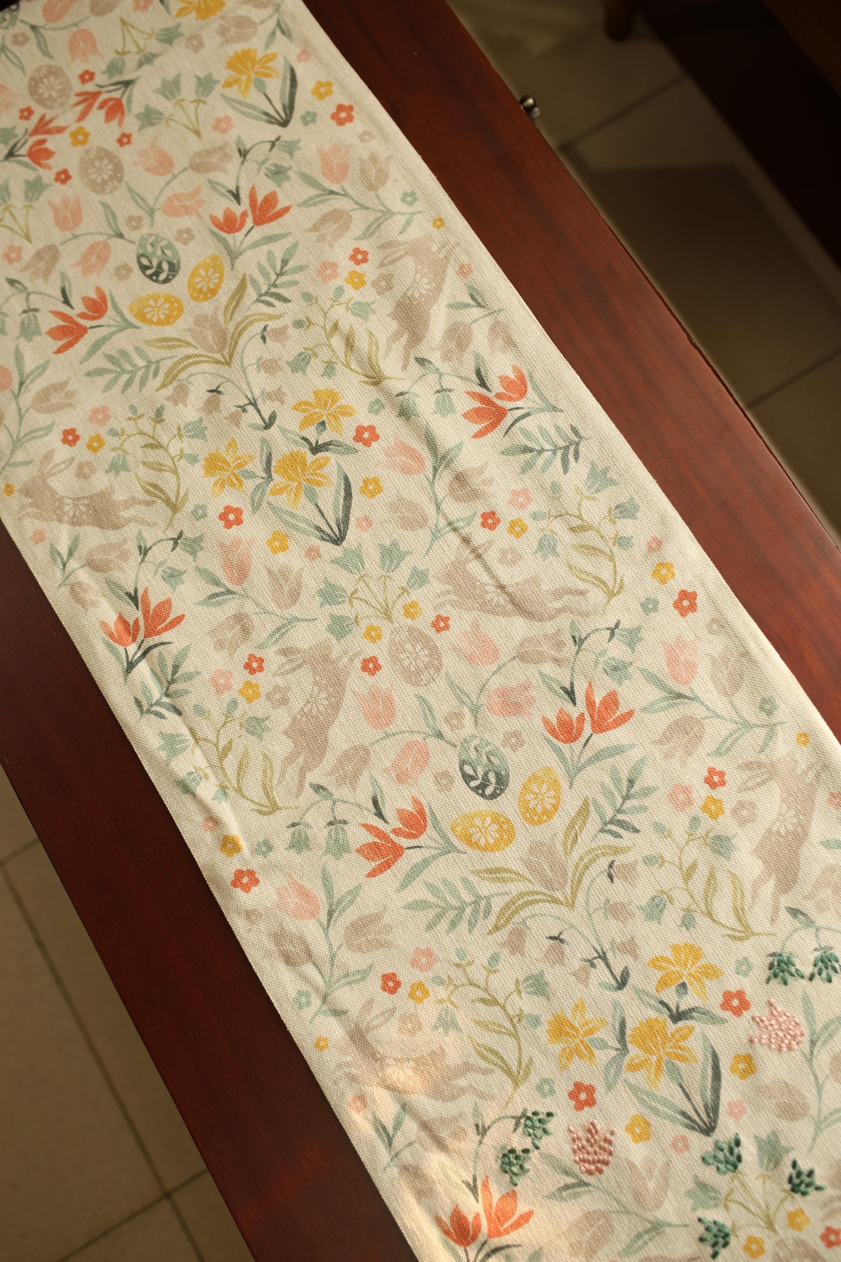 Table runners - Canvas runner 90*16 inches easter