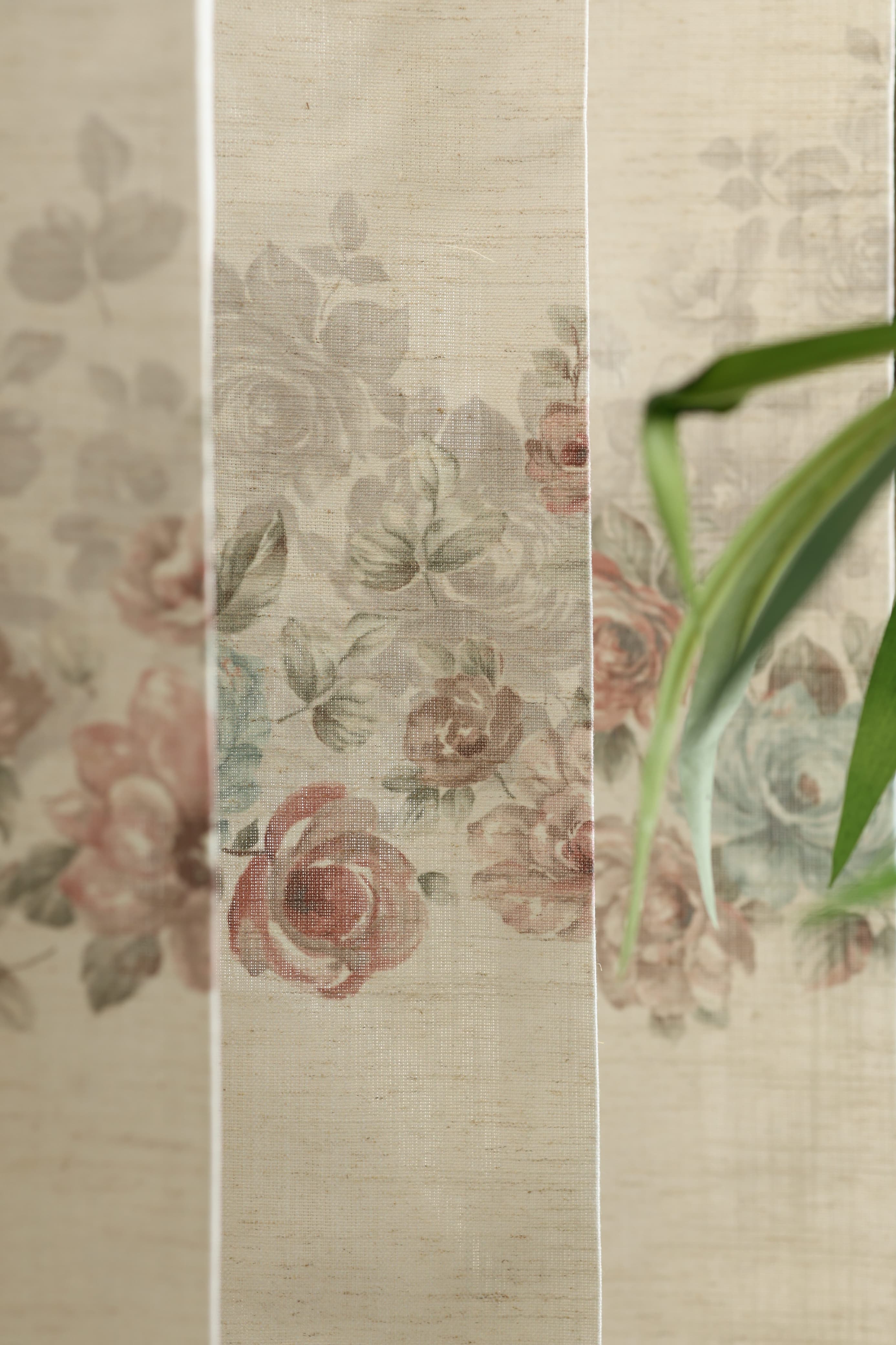 Curtains English floral printed curtains (sheer and opaque) prebooking