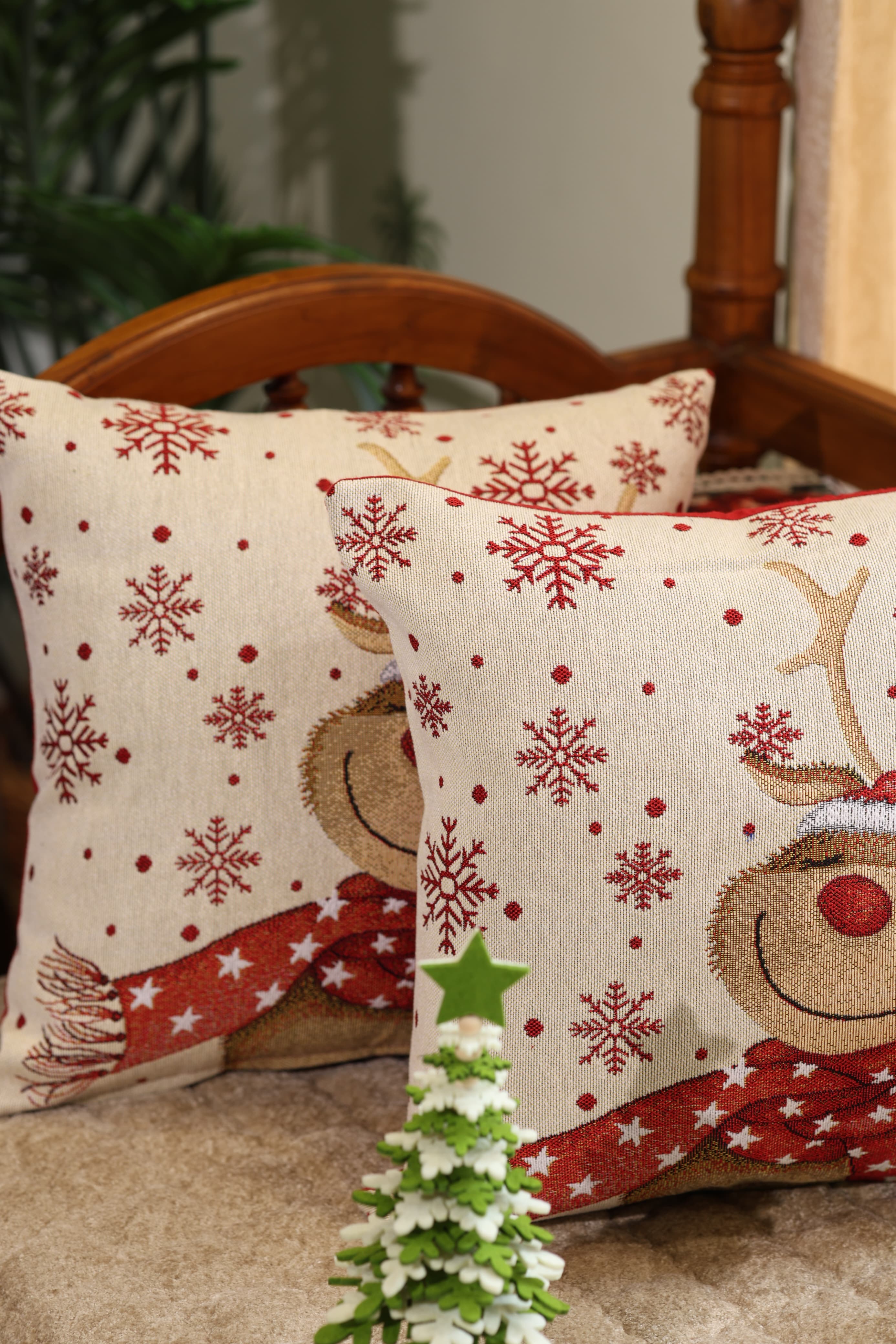 Cushion covers - Xmas edition jacuard