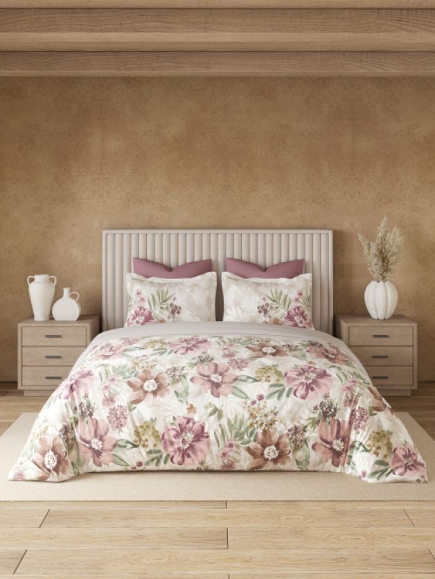 Bedsheets - King Premium digital print Soft cotton bedsheet - Elemental