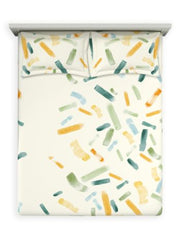 Bedsheets - King premium soft cotton bedsheet Digital Print DD (Radiance)