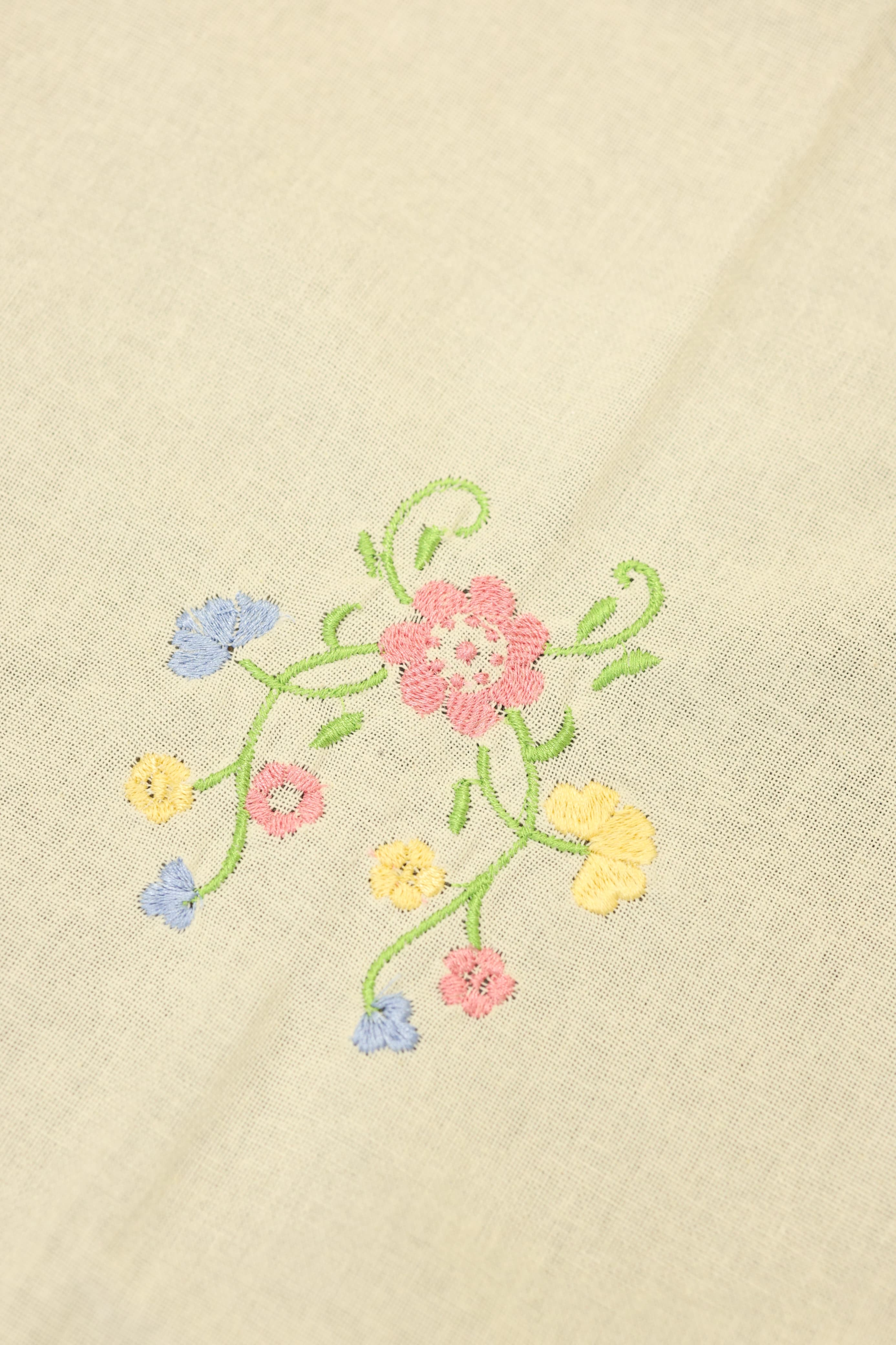 Table cloth - 6 seater cross stitch embroidery