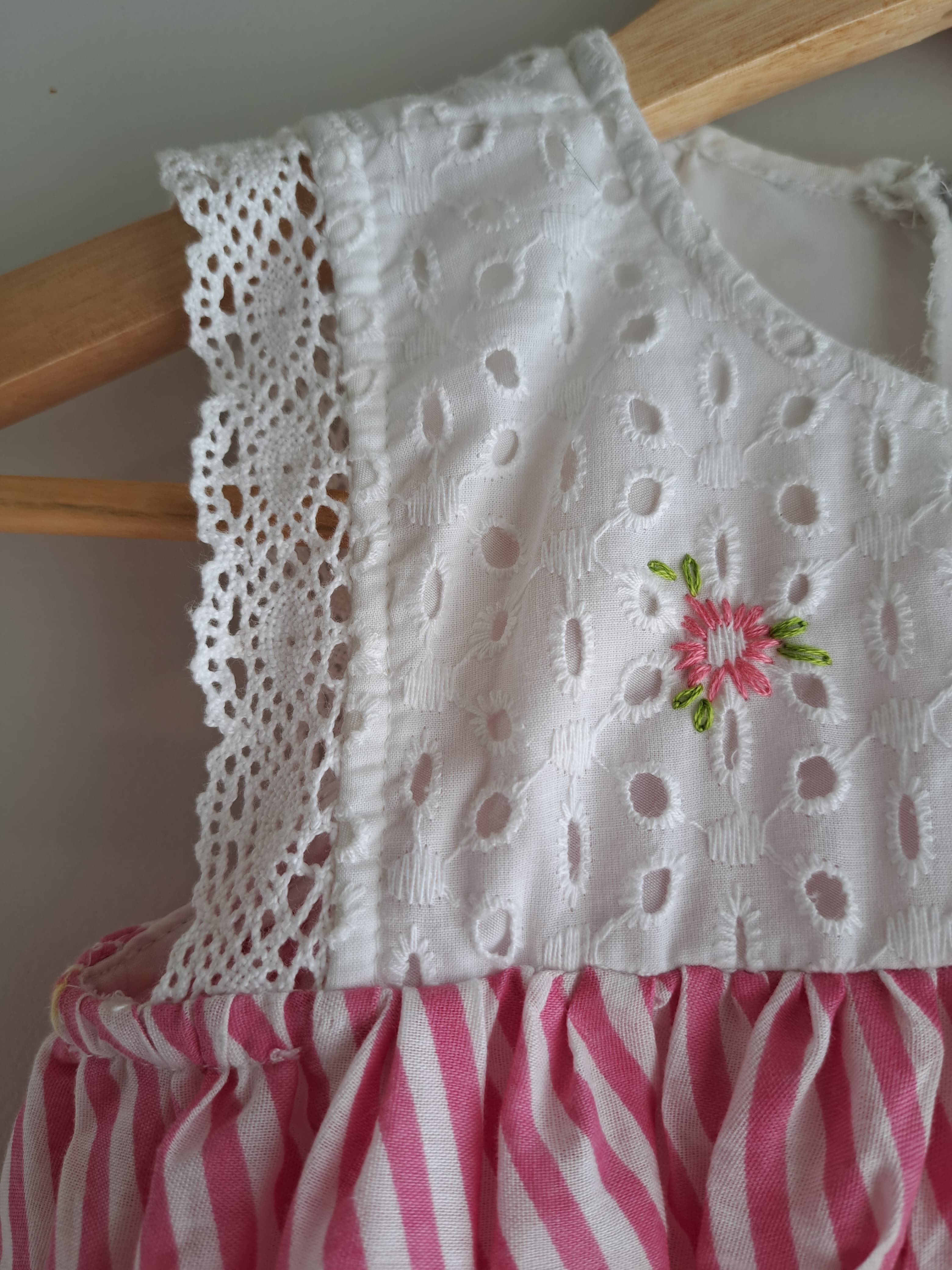 Kids dress-The primerose Pink Check dress