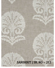 Fabric only Curtains -Premium embroidered designer curtains opaque