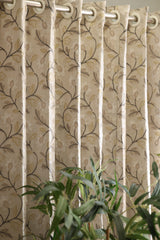 Curtains - Premium embroidery opaque curtains busan