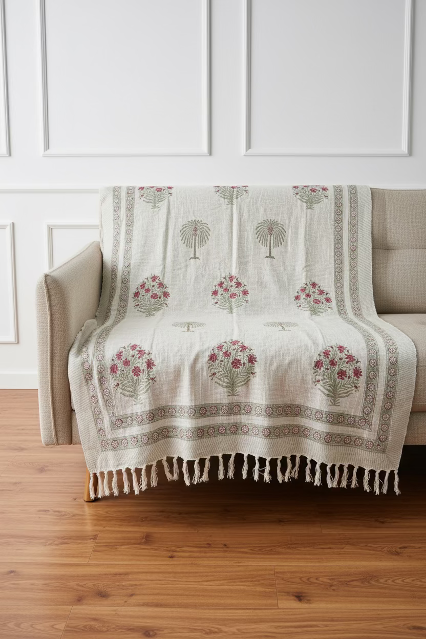 Sofa throw - Jute