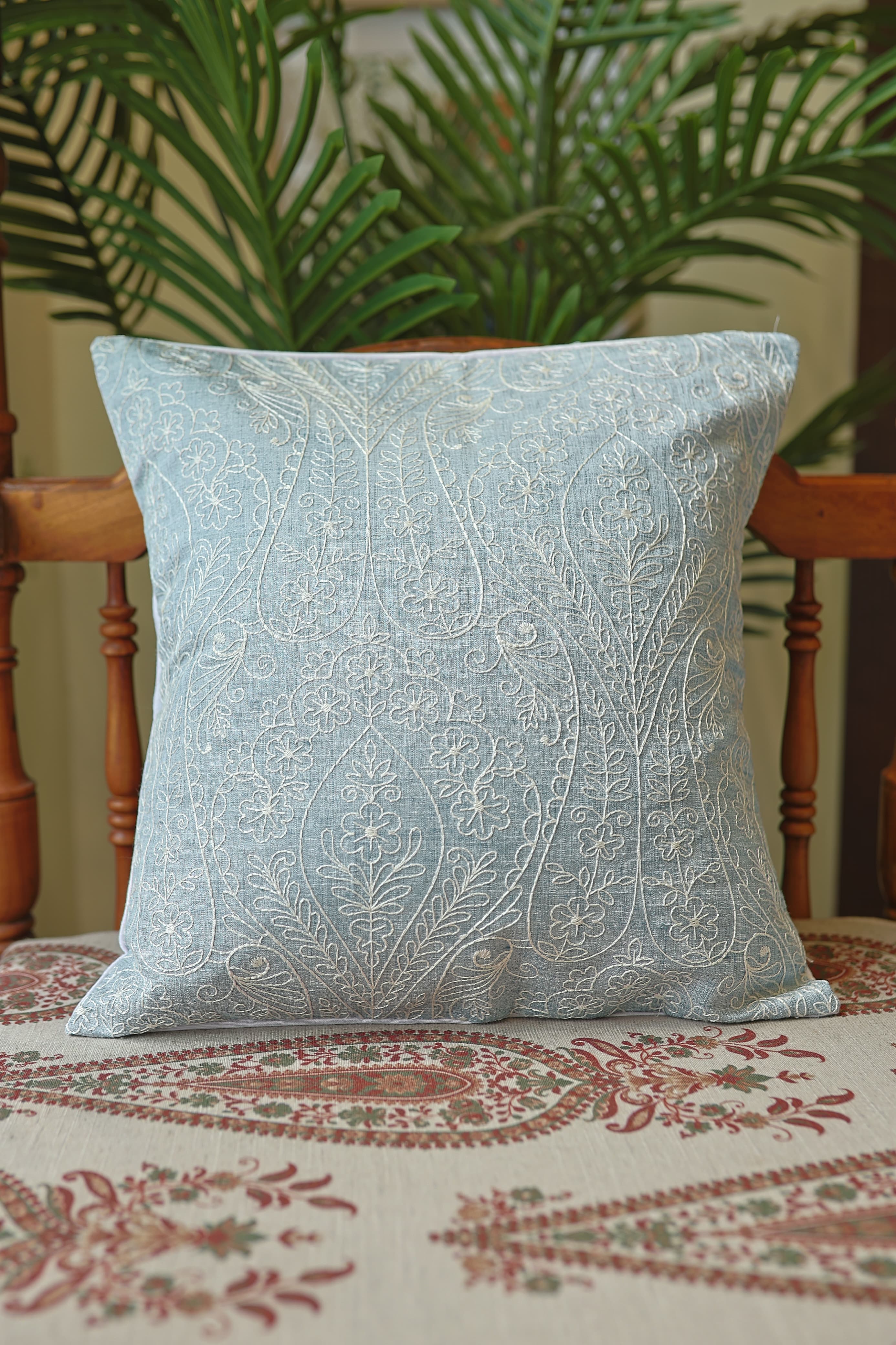 Cushion covers:Designer embroidered Prebooking