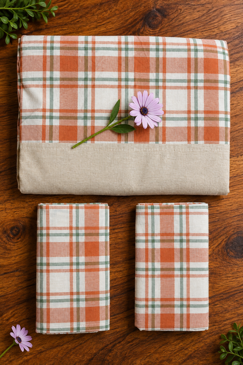 Bedsheets - King daily use border bedsheets