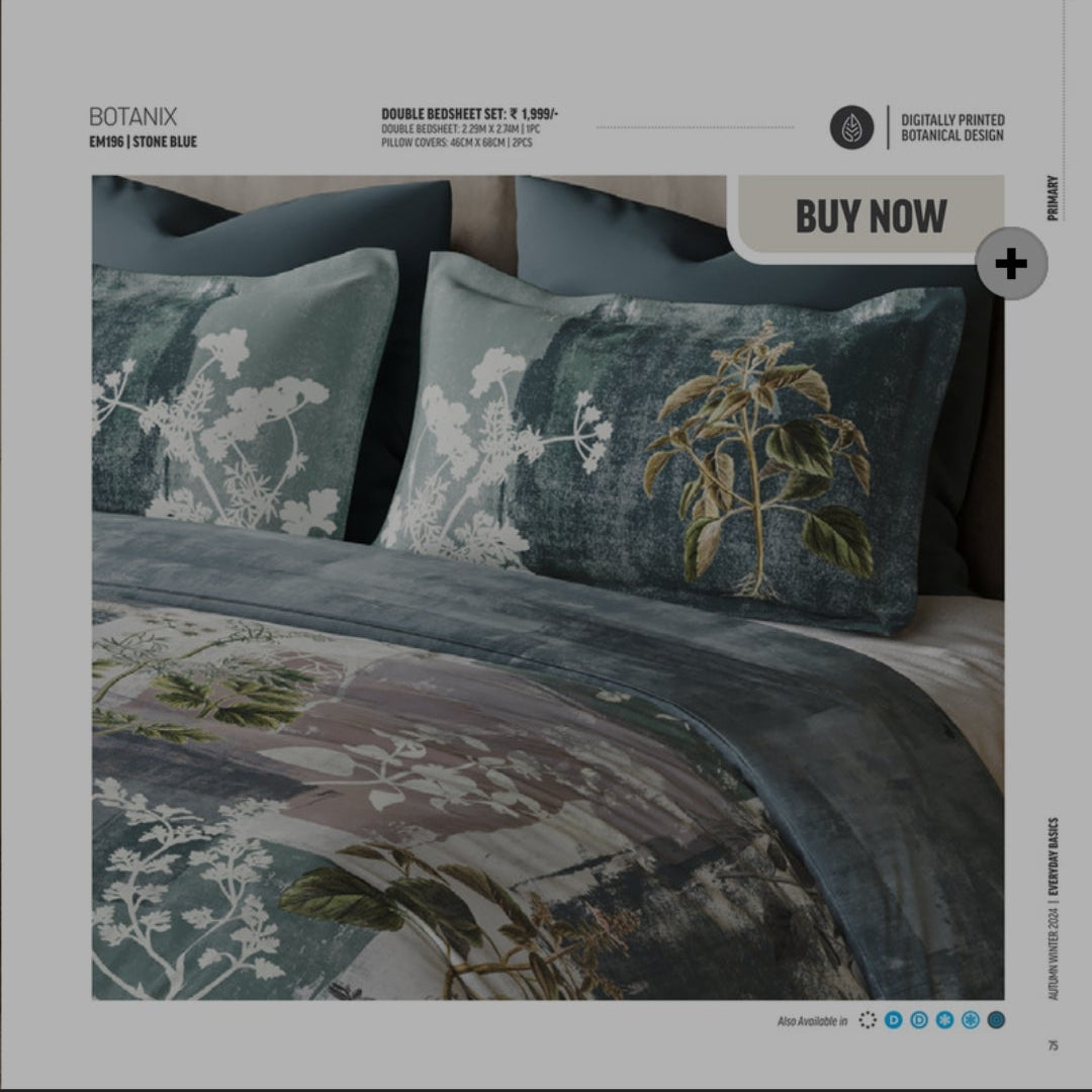 Bedsheets - Queen premium soft cotton bedsheet Digital print DD clearance sale(prim)